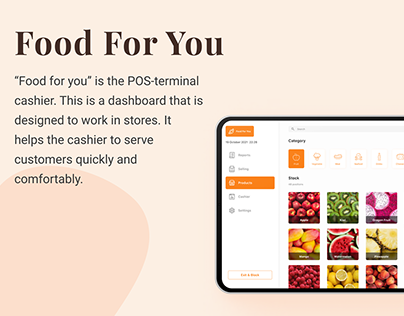 POS-Terminal ''Food for you''