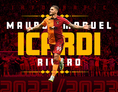 Mauro Icardi Galatasaray Infographic
