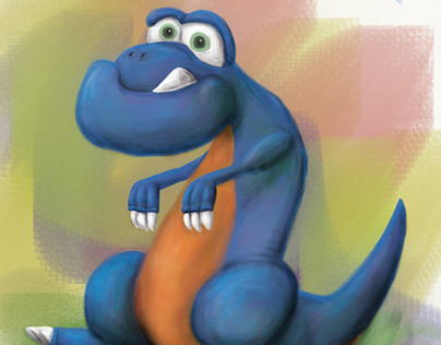 Project thumbnail - Blue Dinosaur