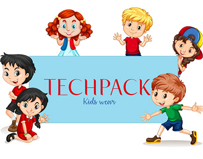 Kids wear designs and techpacks