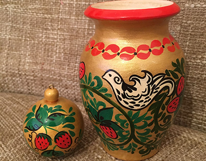 Vase & Bauble by Anastasia Kurganova (sold Australia)