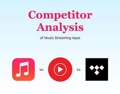 Competitor Analysis for Music Apps