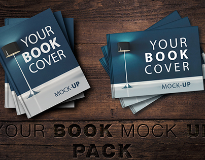 NEW Book Cover Mock-Up Pack