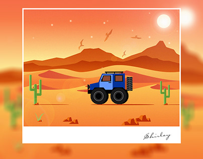 Desert cross-country