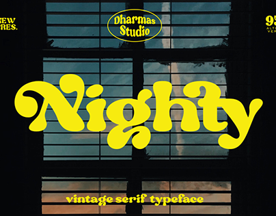 Nighty - Vintage Serif Typeface