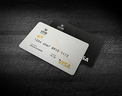 Visa Card ( omdurman Bank National ) 2020 design