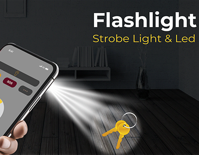 Flashlight App feature Graphics