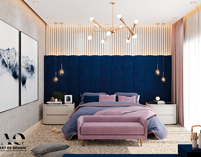 Design master bedroom in morocco