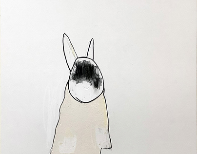 Pencil Drawing〈rabbit〉