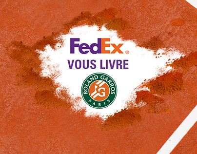 Fedex vous livre Roland Garros