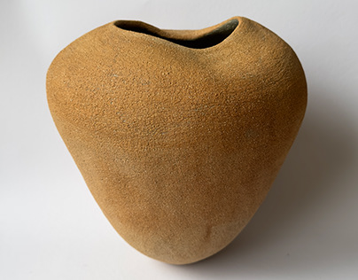 Handmade Ceramic Vase | Textured Vase | Sculptural Vase