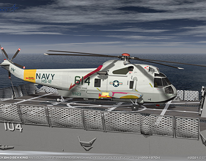 Sikorsky SH-3 Sea King ASW/Rescue Utility Helicopter