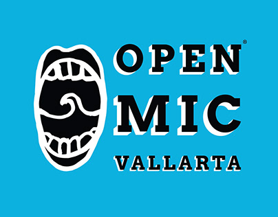 Open Mic Vallarta Identity Design