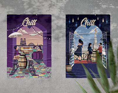 Posters illustrations - Chill