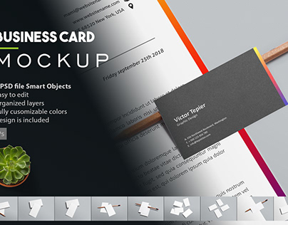 Business Card Mockups​​​