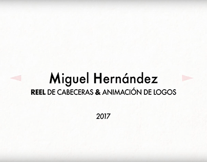 Reel cabeceras 2017