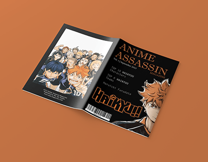 Haikyu!! | Anime Assassin Magazine | Magazine Design
