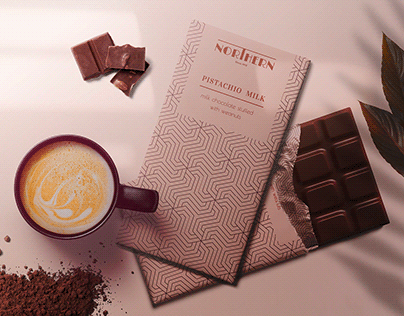 Chocolate Package Mockup Template
