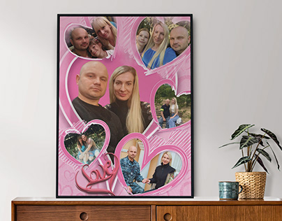 Poster "Family Love Story"