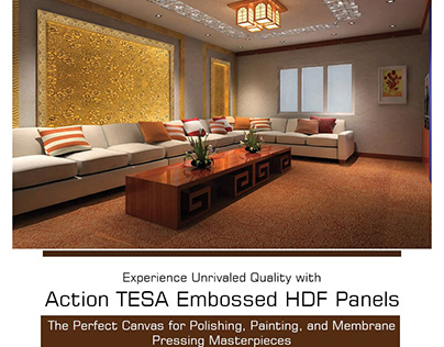 Action TESA Embossed HDF Panels
