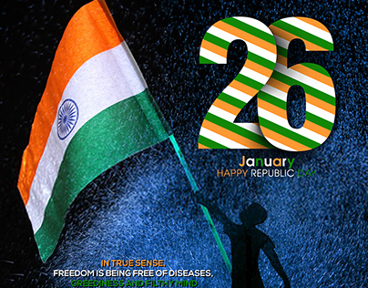26 January Happy Independence Day of India