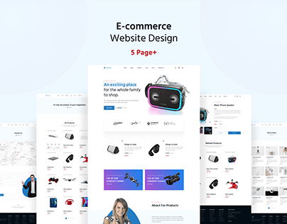 Shopify E-commerce website Design