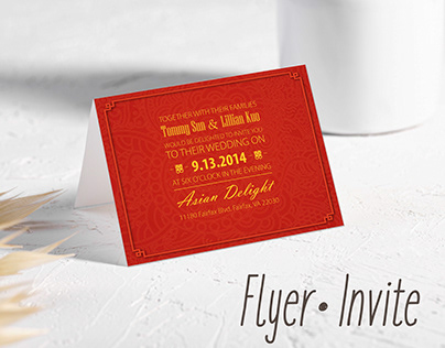 Flyer, Invite, Promotional Card