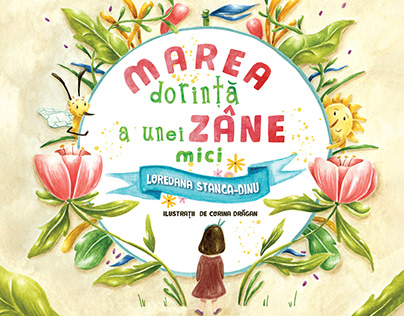 Children's book illustration | "Marea dorinta..."
