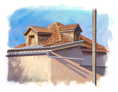 Background Illustration - House