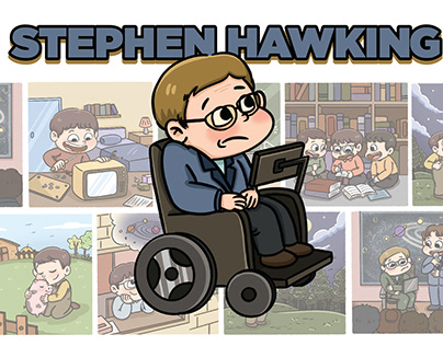 Character design - Stephen Hawking