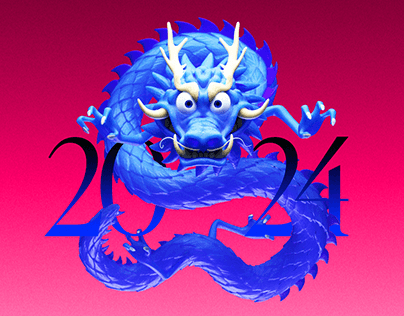 2024 Year of blue dragon
