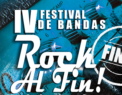 Afiche final Rock al Fin/IV Festival de Bandas