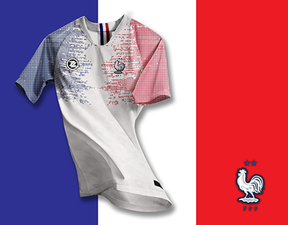 France Jersey inspired collection by Ozz Vampo