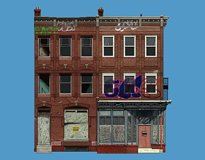 Pixel Art | Baltimore, Maryland