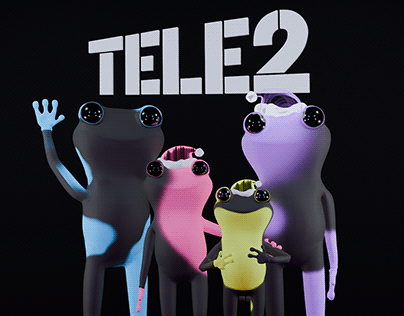 TeleКва /// Mascot for Tele2