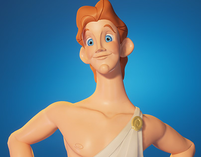 3D Hercules Disney Modeling