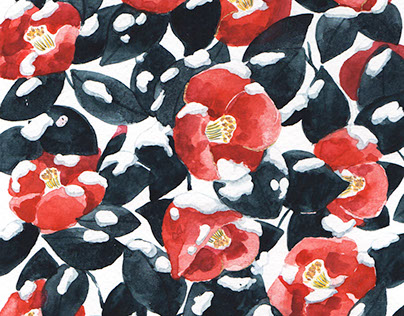 Floral print and pattern illustration