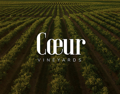 Cœur | Wordmark & Wine Label