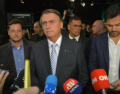Eleições 2022 - Ex-Presidente Bolsonaro no SBT