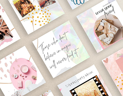 Project thumbnail - Magical Moments Instagram Puzzle Grid Design