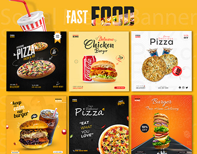 Modern Fastfood | Banner | Poster Design