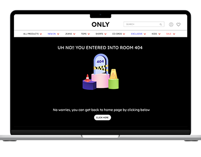 Error 404 website page designs