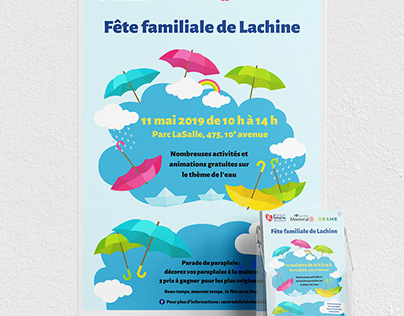 Affiche fête familiale de Lachine