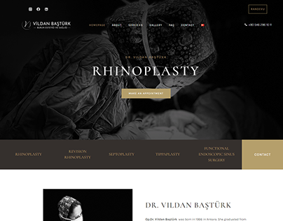 Project thumbnail - Website Design - Dr. Vildan Basturk