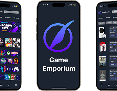 Game Emporium - From Wireframe to Figma Design