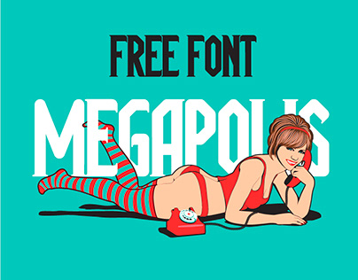 Megapolis free font