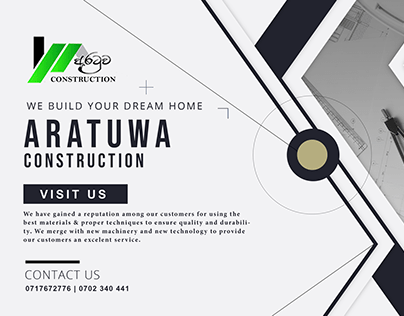 "Aratuwa Constructions" Digital Marketing Project