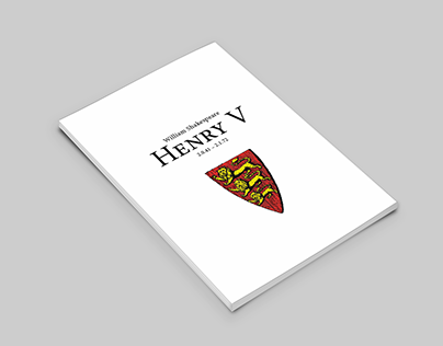 'Henry V' typesetting design