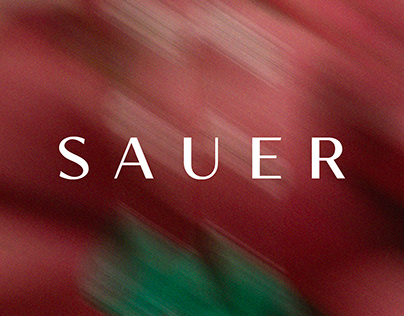 Sauer ❊ Visual ID and Graphic Direction
