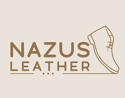 Logo & Facebook Banner Design of Nazus Leather